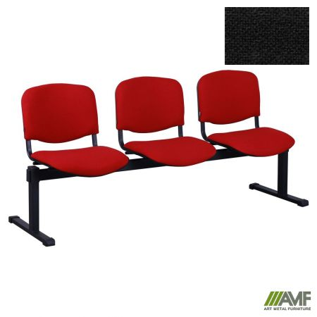 Стілець офісний AMF Ізо-3 чорний А-01 (014661)